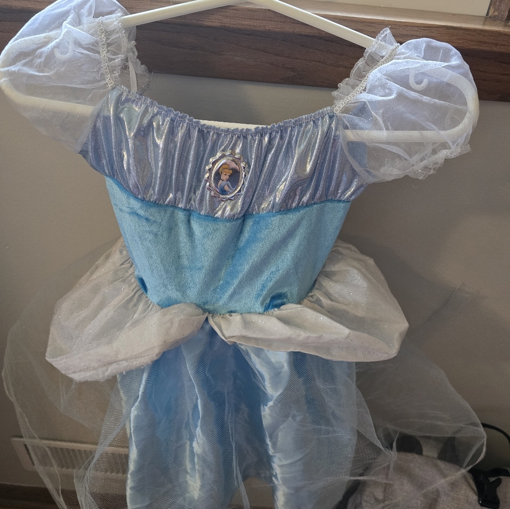 Cinderella dress, wand and headband